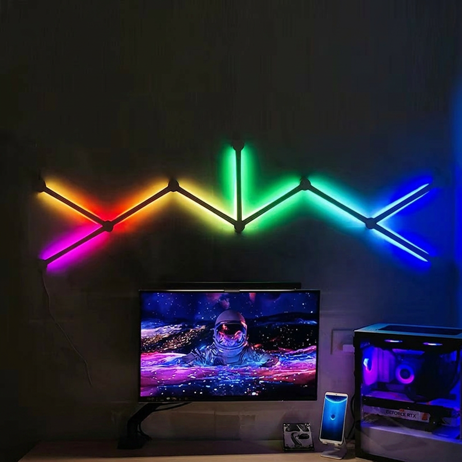 Modular RGB Smart Wall Light Panels
