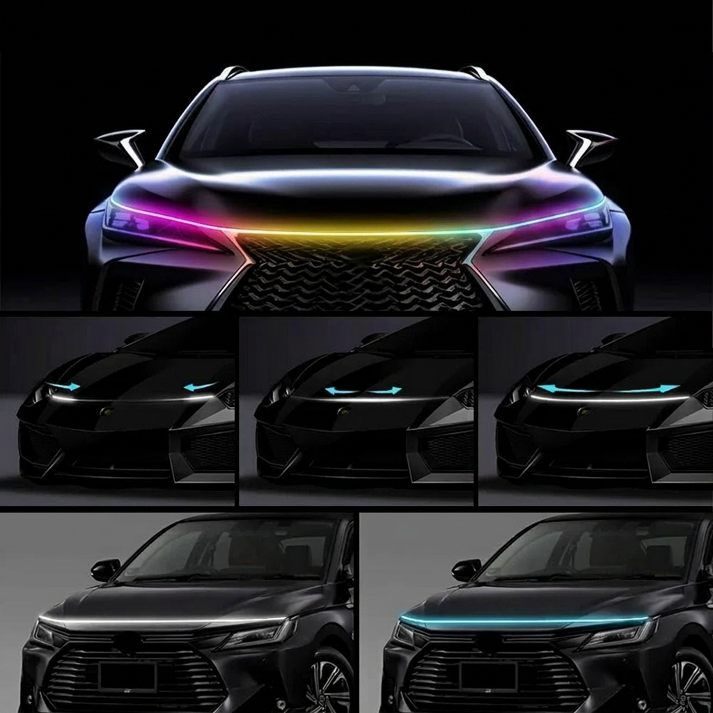 Car Hood RBG Lights
