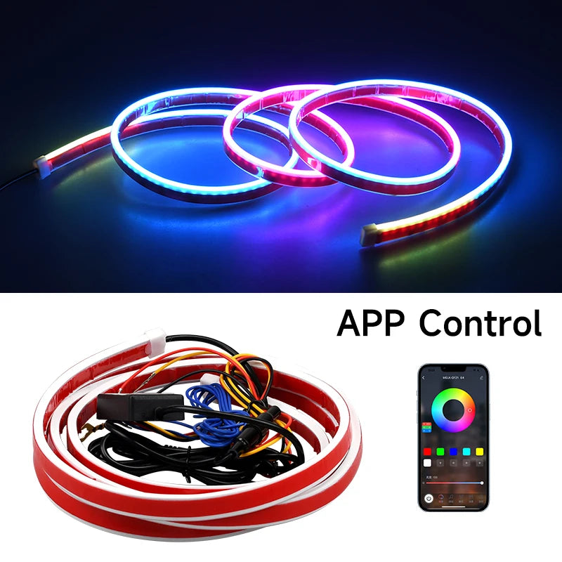 Car Hood RBG Lights