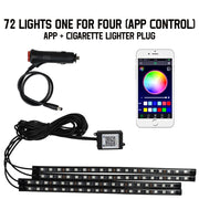 RGB Interior Ambient Foot Strips