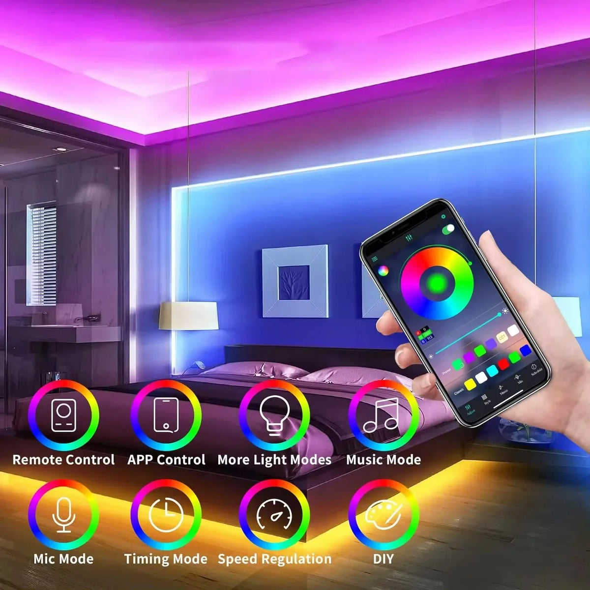 Waterproof RGB Neon LED Tube