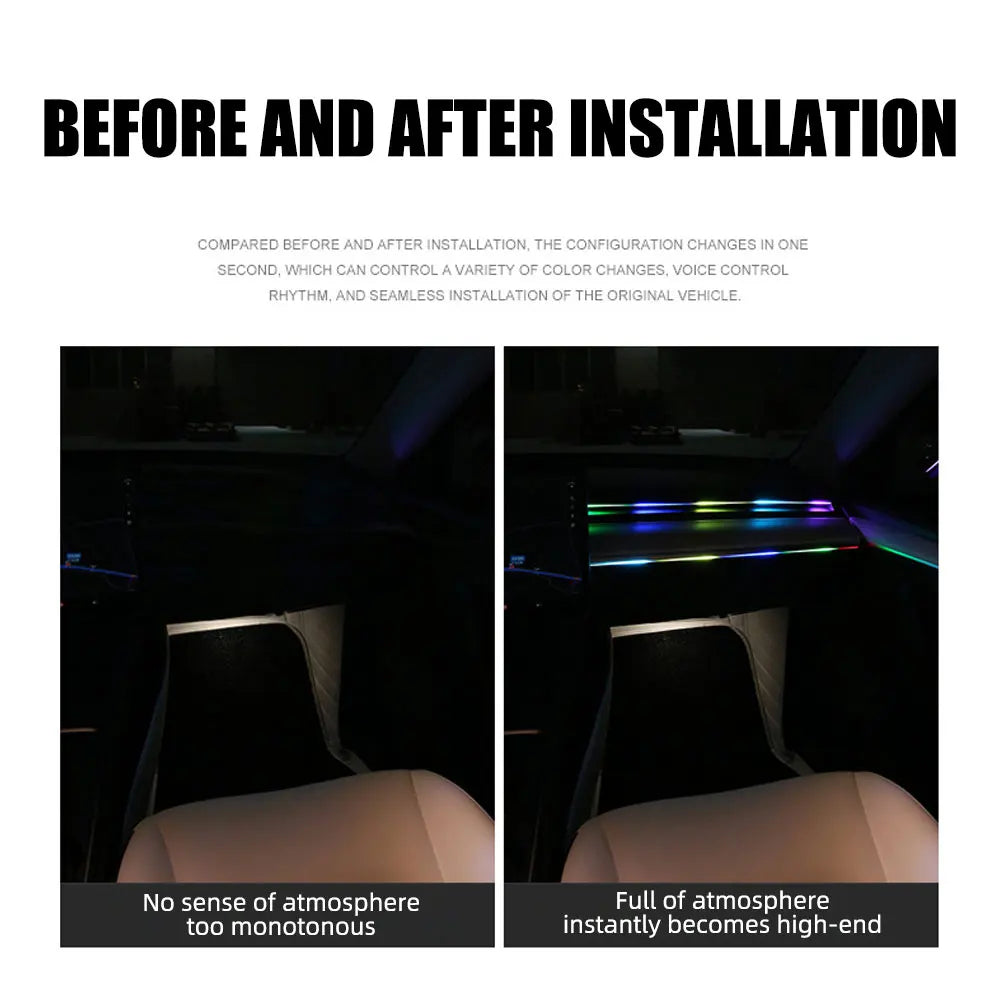 RGB Symphony Car Interior Light Kit