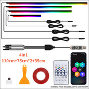 RGB Symphony Car Interior Light Kit