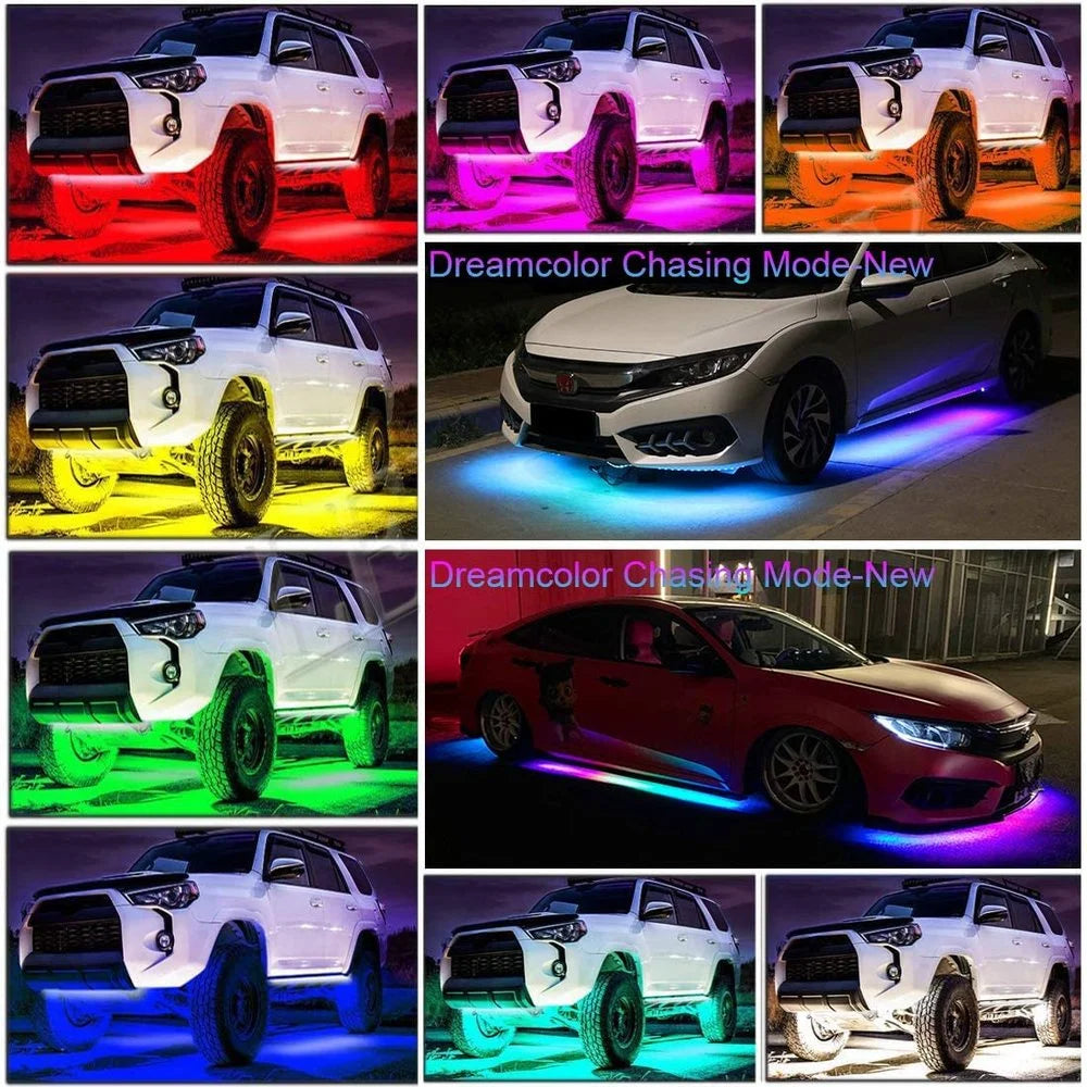 Car UnderGlow Neon Strip Kit