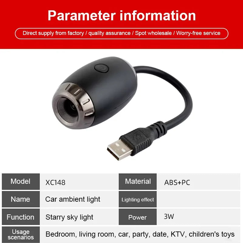 Star Ambient Projector Light