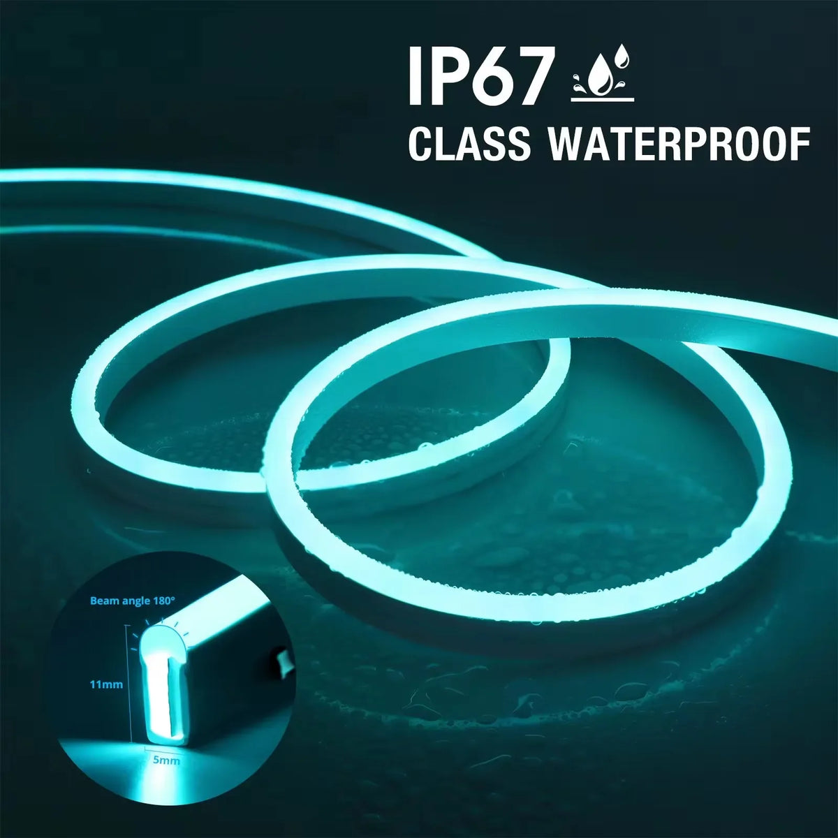 Waterproof RGB Neon LED Tube