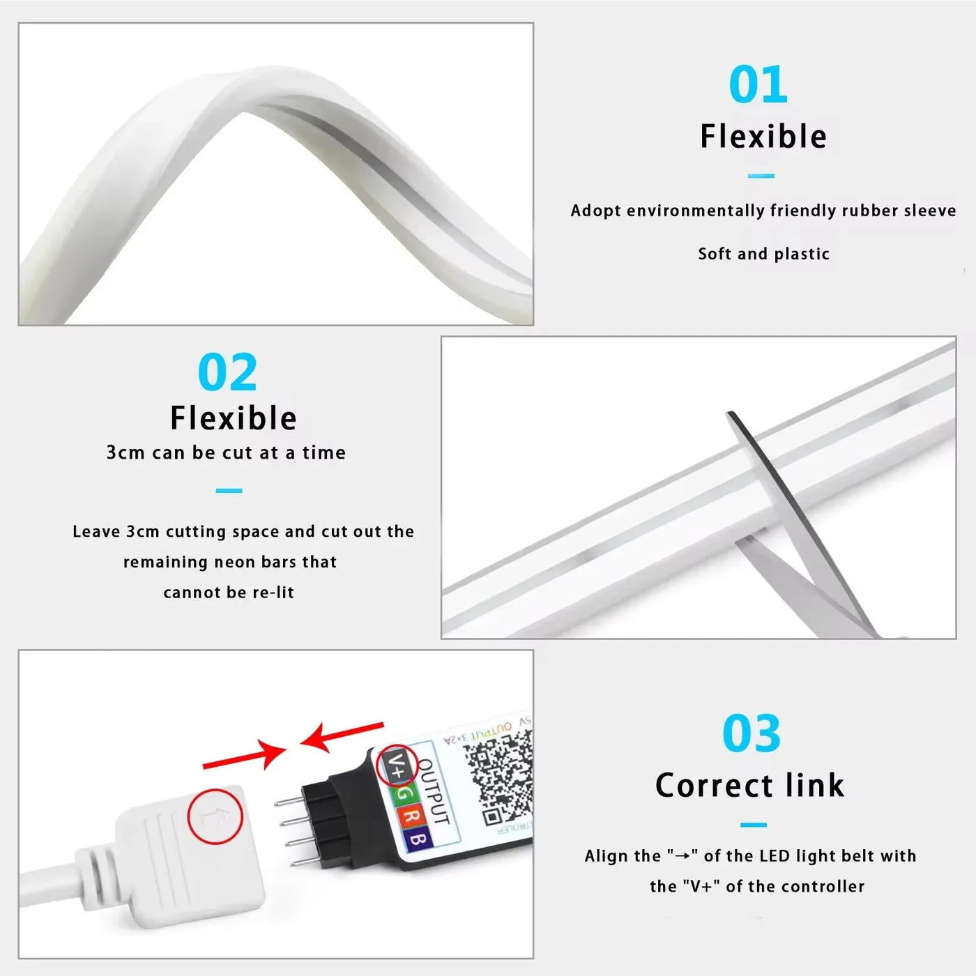 Waterproof RGB Neon LED Tube