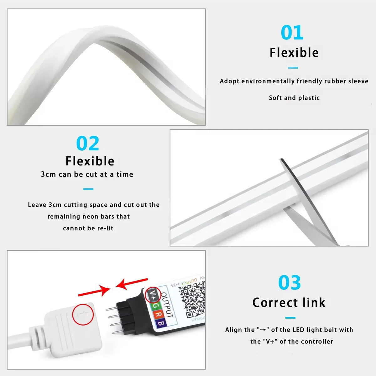 Waterproof RGB Neon LED Tube
