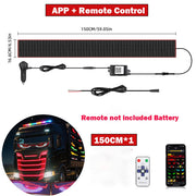 Car Pixel Eyes Display Light