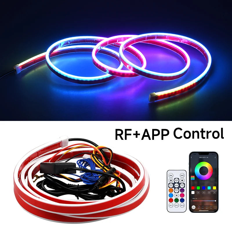 Car Hood RBG Lights