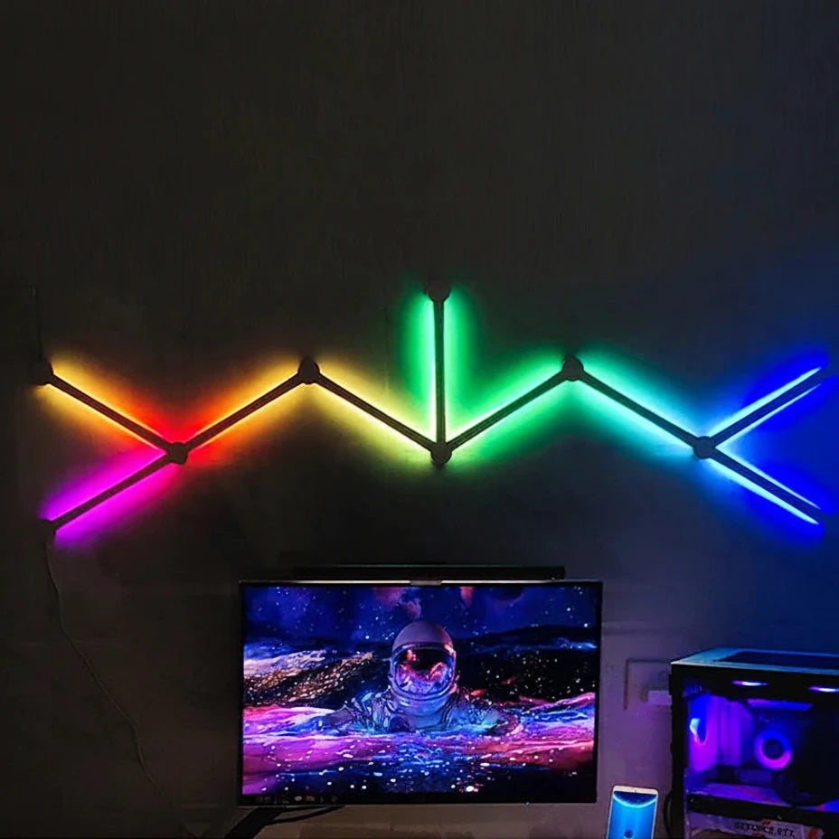 Modular RGB Smart Wall Light Panels