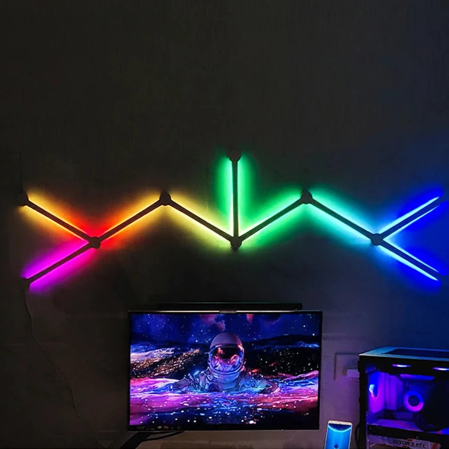 Modular RGB Smart Wall Light Panels