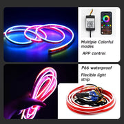 Car Hood RBG Lights